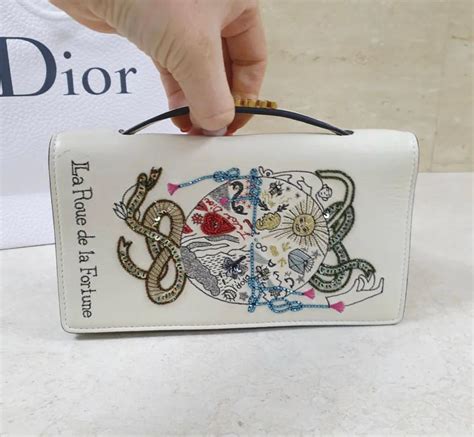 dior clutch bag la roue de in fortune|Christian Dior Tarot .